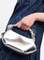 Mini bolso Ganni Bou plateado
